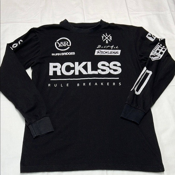 Young & Reckless Other - Young and reckless long sleeve spell out men’s size medium rule breakers